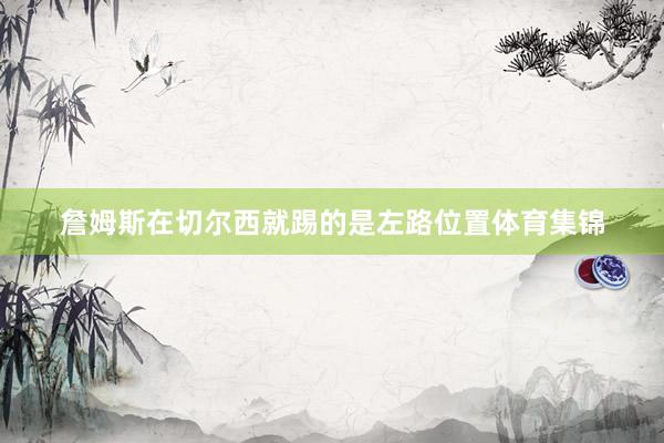 詹姆斯在切尔西就踢的是左路位置体育集锦