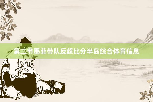 第二节墨菲带队反超比分半岛综合体育信息