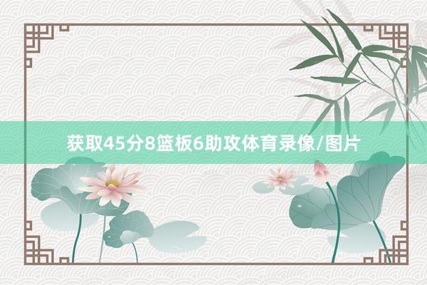 获取45分8篮板6助攻体育录像/图片