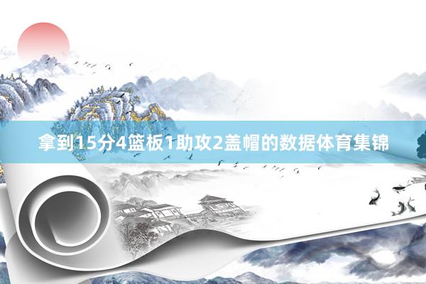 拿到15分4篮板1助攻2盖帽的数据体育集锦
