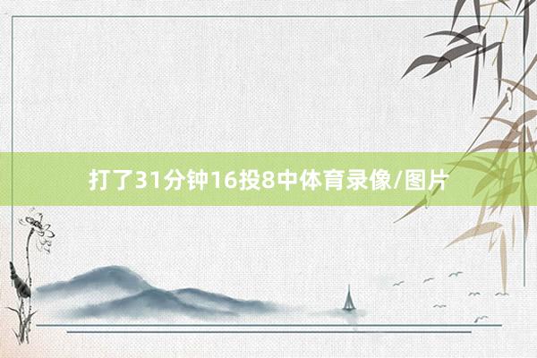 打了31分钟16投8中体育录像/图片