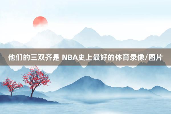 他们的三双齐是 NBA史上最好的体育录像/图片