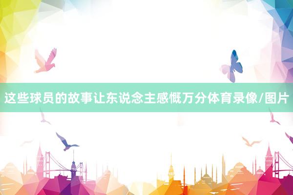 这些球员的故事让东说念主感慨万分体育录像/图片