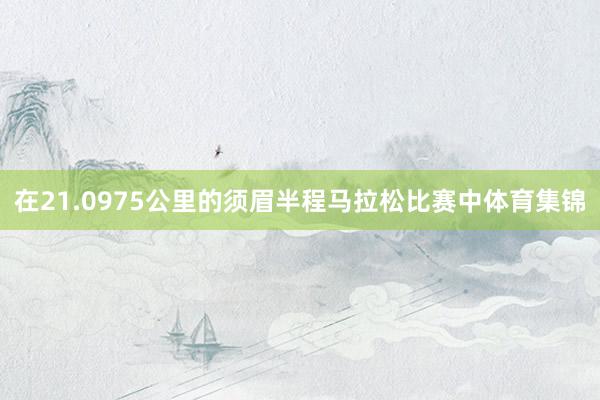 在21.0975公里的须眉半程马拉松比赛中体育集锦