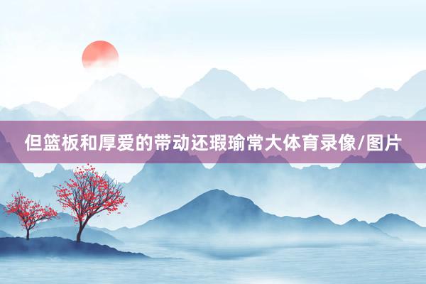 但篮板和厚爱的带动还瑕瑜常大体育录像/图片