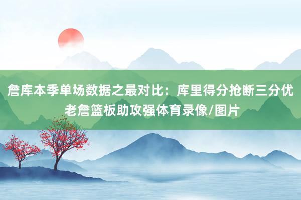 詹库本季单场数据之最对比：库里得分抢断三分优 老詹篮板助攻强体育录像/图片