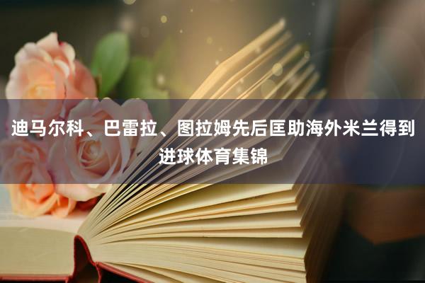 迪马尔科、巴雷拉、图拉姆先后匡助海外米兰得到进球体育集锦