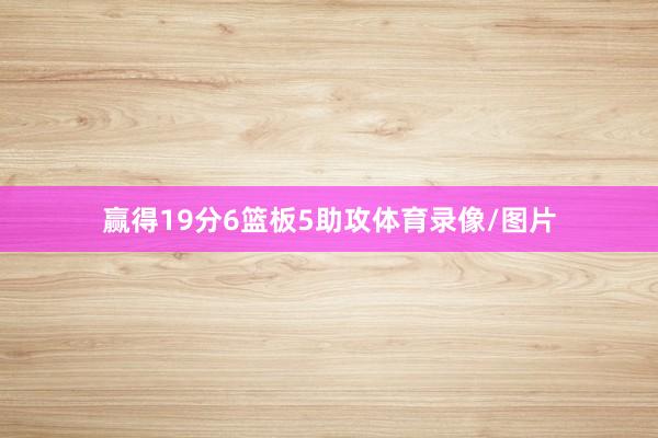 赢得19分6篮板5助攻体育录像/图片